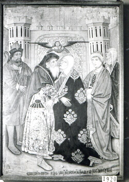 Saint Joaquim and Saint Anne, 1500, 