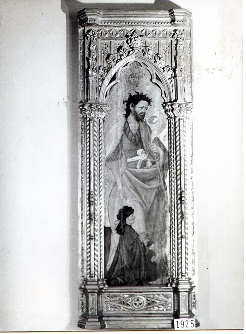 San Juan Bautista and Donors, 1450, 