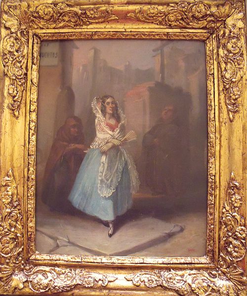 Woman with Mantilla, 1900, 