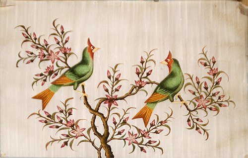Green Landscape with Birds (Eastern), 1850, 
