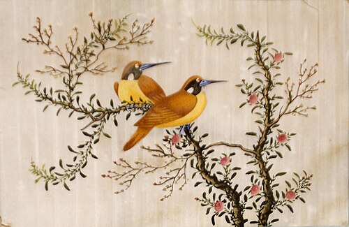 Paisatge amb ocells (oriental), 1900, 