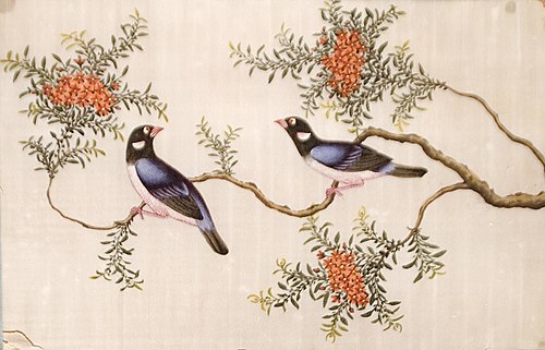 Landscape with Birds (Oriental), 1800, 