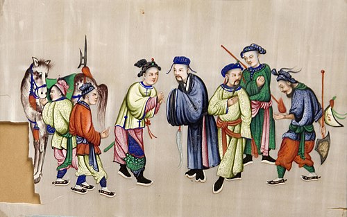 Oriental Scene (2178), 1800, 