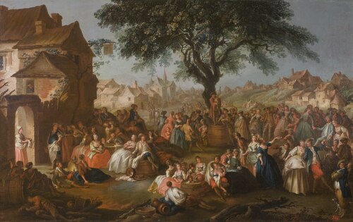 Peasant Scene, 1800, 