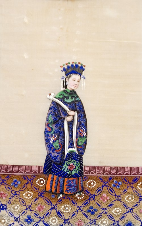 Dona xinesa del barret de perles, 1830, 