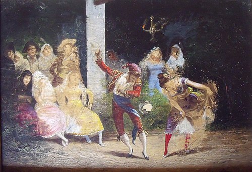 Scenario 2 Dancers and Audience, 1895, 