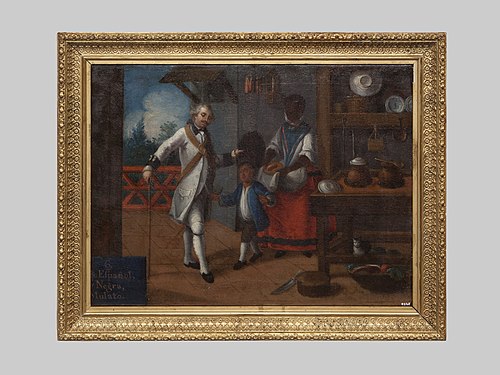 6. From Spanish and Black, Mulato, 1799, 