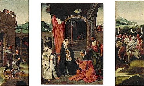 Adoration des mages, 1510, 