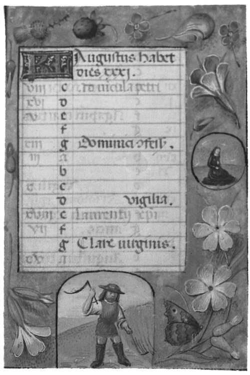 Horae Beatae Mariae Virginis, 1550, 