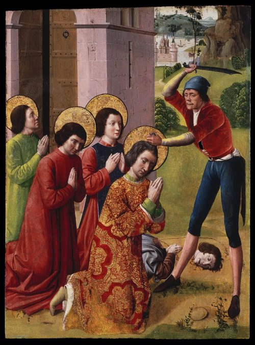 Martyrdom of Saints Cosmas and Damian with their Three Brothers, part of an altarpiece, 1480, 