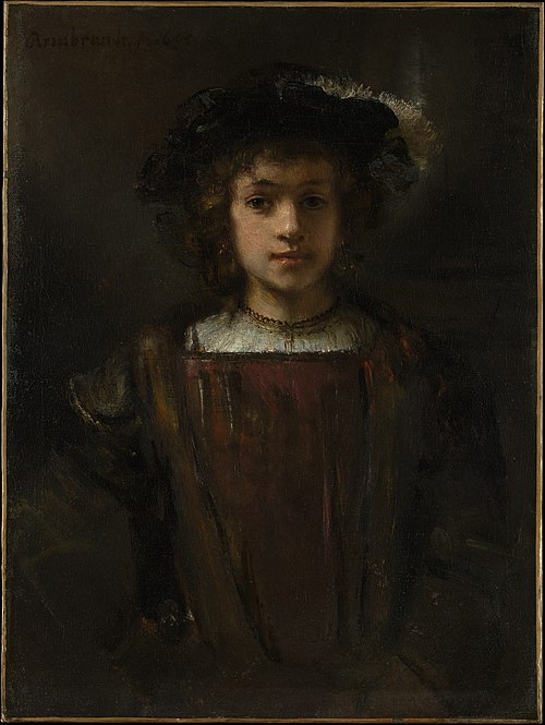 Rembrandt's Son Titus, 1680, 