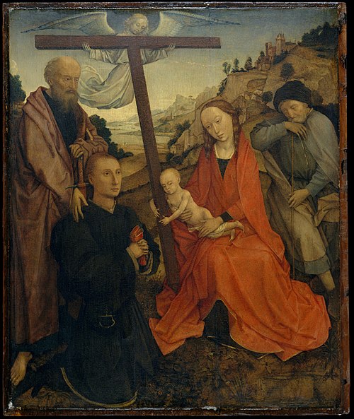 The Holy Family with Saint Paul and a Donor, 1500, 
