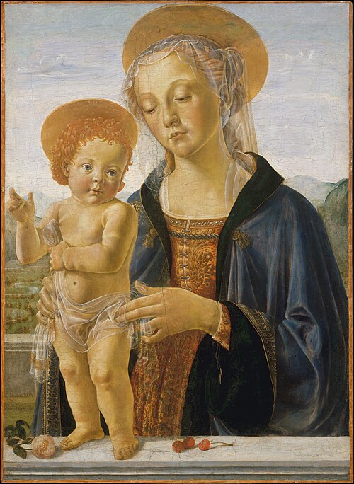 Vierge à l'Enfant, 1470, 