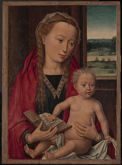 La Sainte Vierge avec l'Enfant Jésus., 1490, 