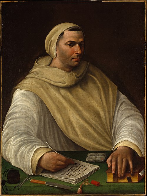 Portrait of an Olivetan Monk, 1600, 
