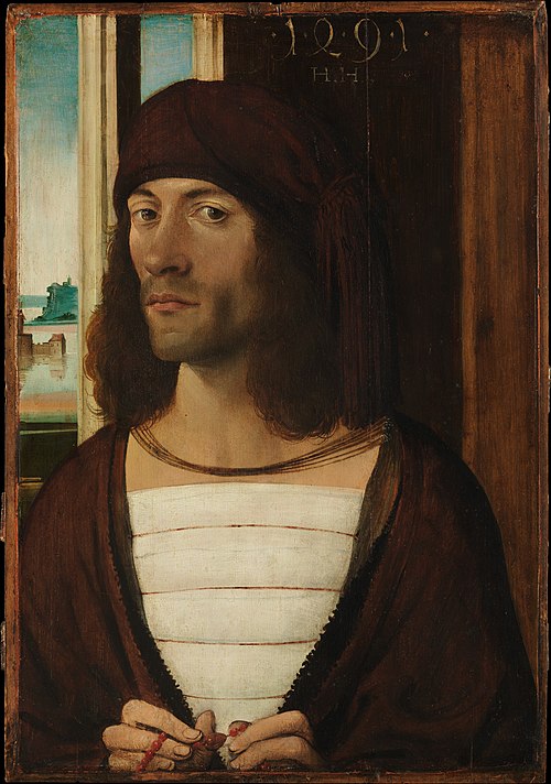 Portrait d'homme, 1491, 