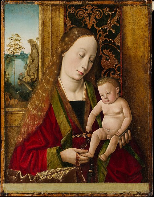Virgin and Child, 1600, 