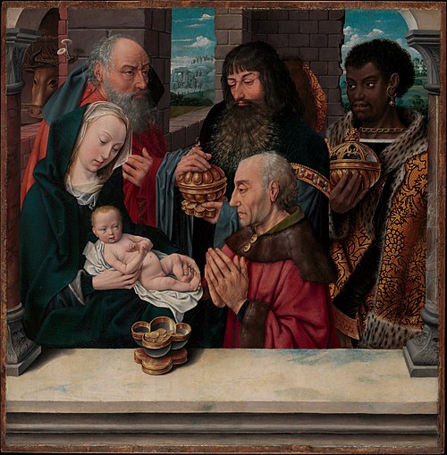 L'Adoration des mages, 1500, 
