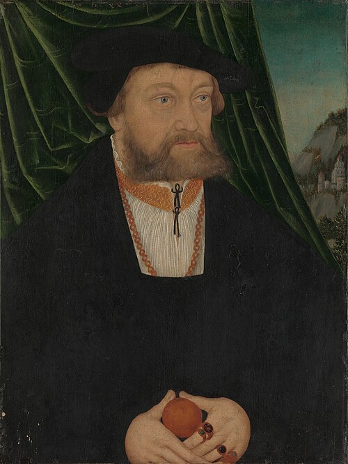 Portrait d'homme, 1537, 