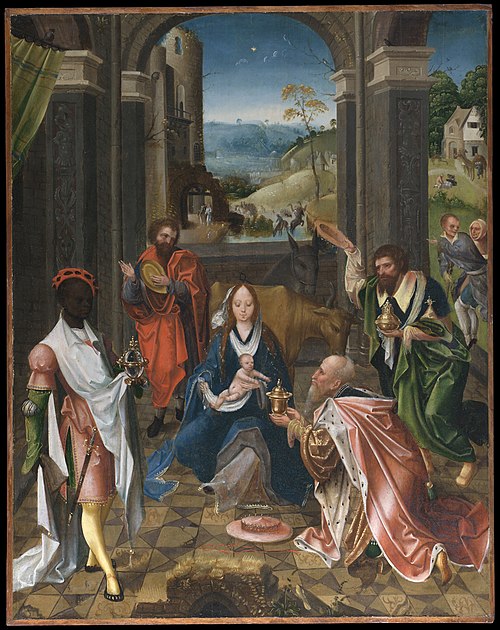 L'Adoration des mages, 1600, 