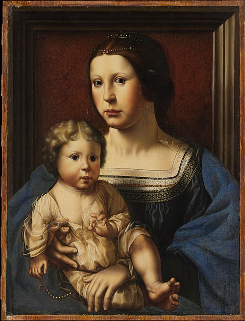 Virgin and Child, 1600, 