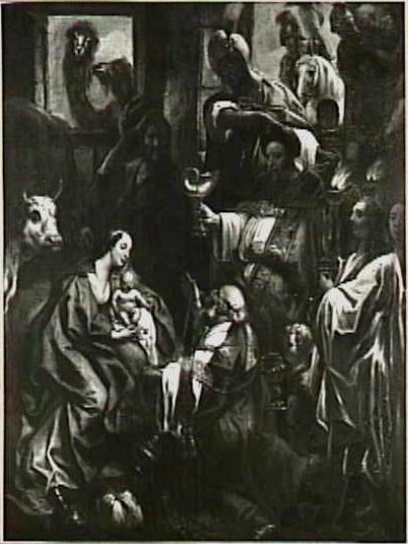 The adoration of the magi, 1650, 