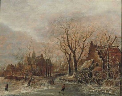 Paysage d'hiver, 1650, 