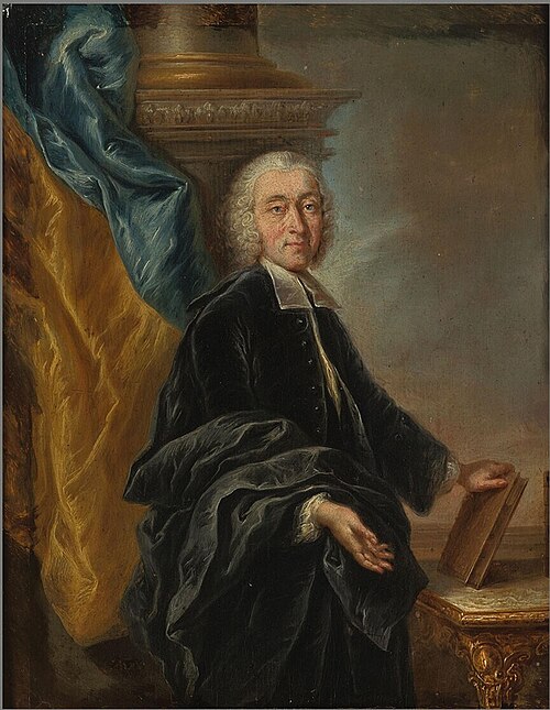 Portrait of an abt, 1725, 