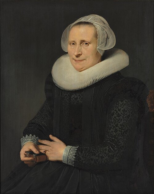Portrait of a 54-year-old woman, 1630, 