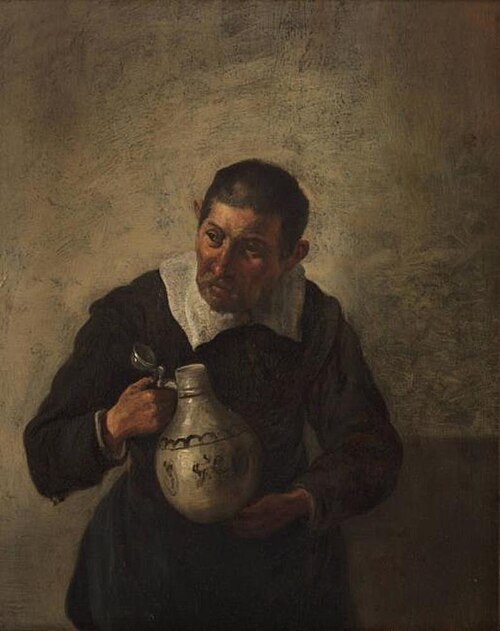 Man with a Beer Flagon, 1650, 