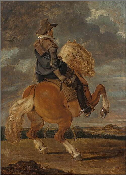 A Man on Horseback, 1644, 