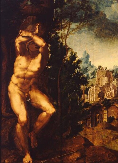 Saint Sebastian, 1542, 