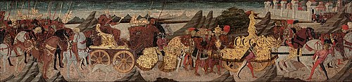 The triumph of Scipio Africanus, 1442, 