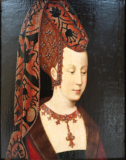 Portrait présumé d'Isabelle de Portugal (1397-1471), 1500, 