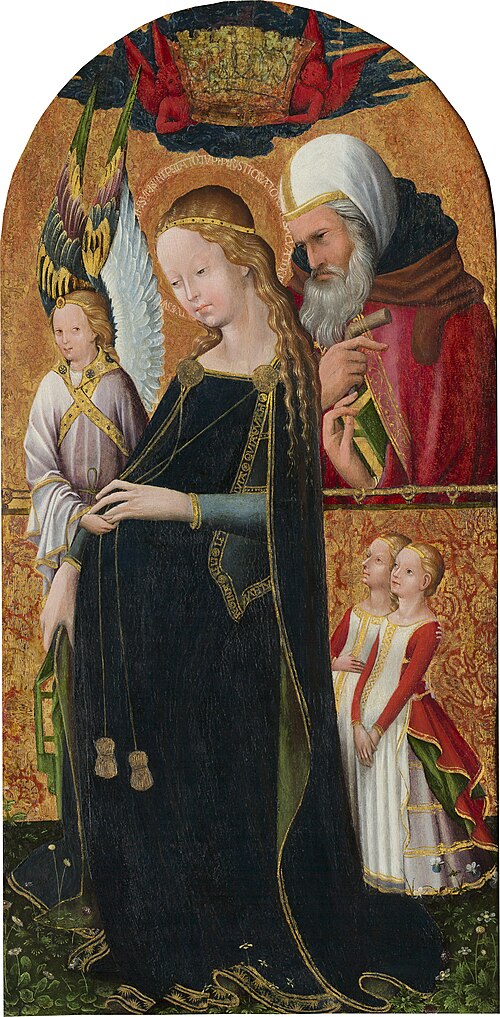 The Expectant Madonna with Saint Joseph, 1425, 