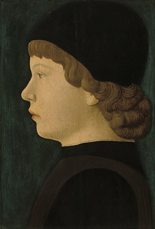 Profile Portrait of a Boy, 1460, 