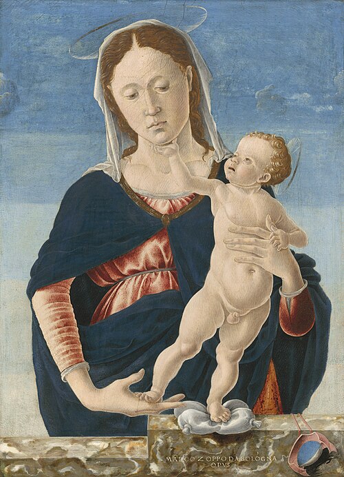 Vierge à l'Enfant, 1467, 