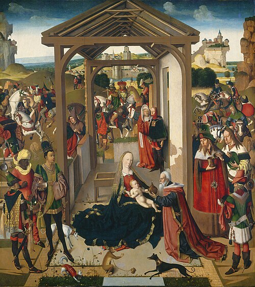 L'Adoration des mages, 1450, 