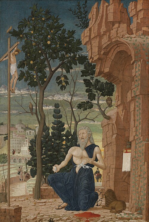 Saint Jerome in the Wilderness, 1475, 