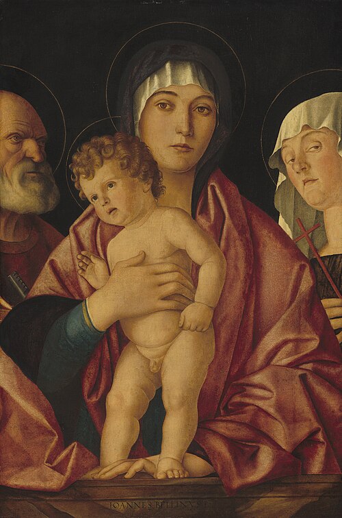 Madonna and Child with Saints, 1490, 