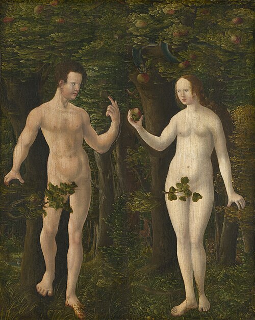 The Fall of Man [middle panel], 1535, 