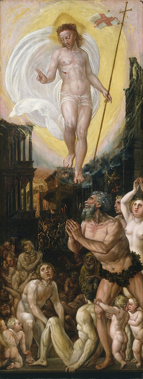Christ in Limbo, 1550, 