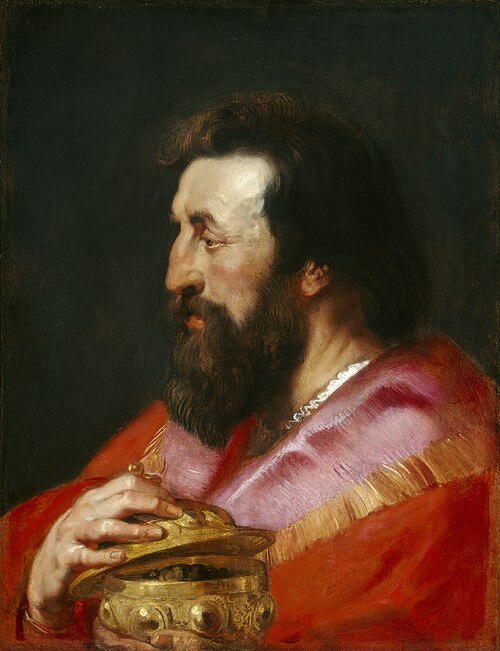 Head of One of the Three Kings: Melchior, The Assyrian King, 1618, 