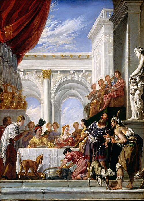 The Parable of Lazarus and the Rich Man, 1623, 