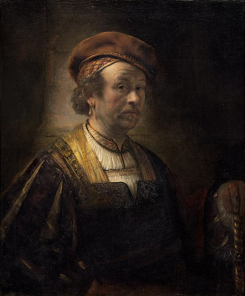 Portrait of Rembrandt, 1650, 