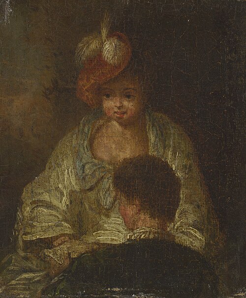 Young Woman and Man, 1750, 