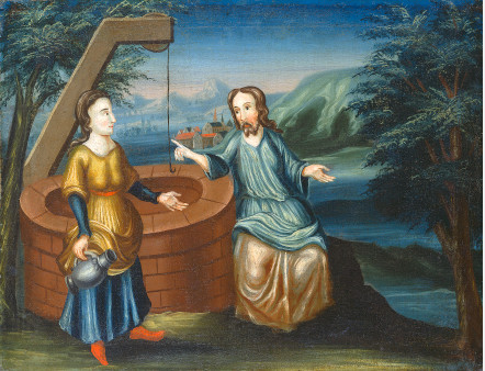 Christ and the Woman of Samaria, 1720, 