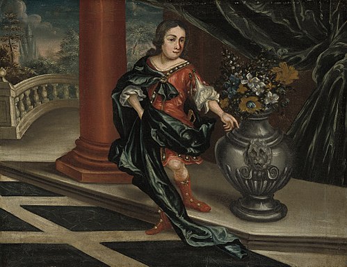 Young Man on a Terrace, 1730, 