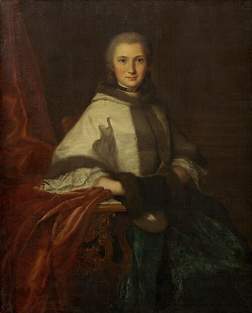 Young Woman with a Muff, 1750, 