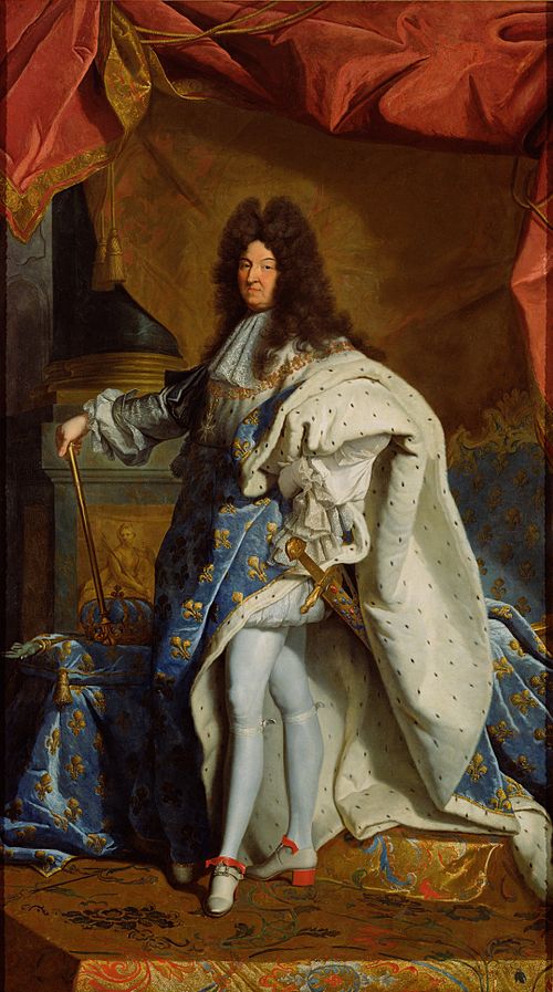 Portrait of Louis XIV, 1750, 